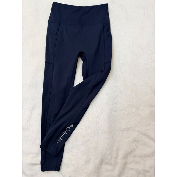 Columbia Omni-Wick High-Rise Leggings, Navy, size M - Picture 3 of 8